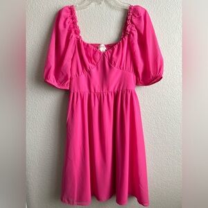 Jessica Simpson pink dress